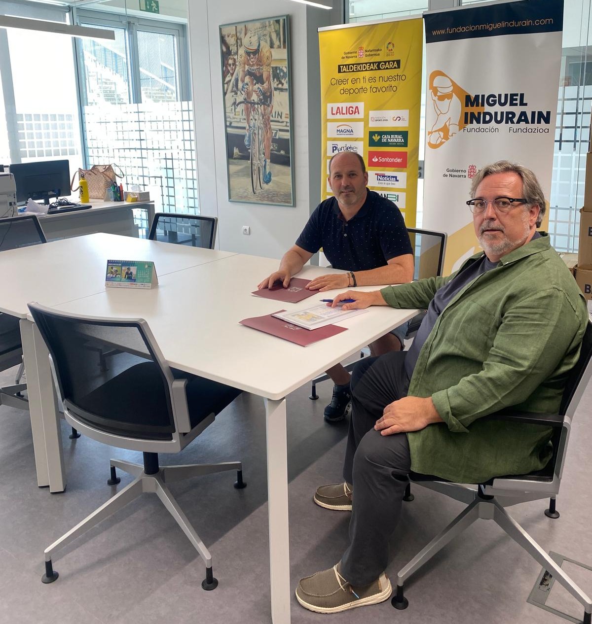 La Fundación refuerza su compromiso con el deporte femenino navarro y sus proyectos